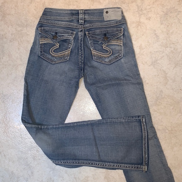 Silver Jeans Light Wash - SUKI FLAP - mid rise - Picture 5 of 5